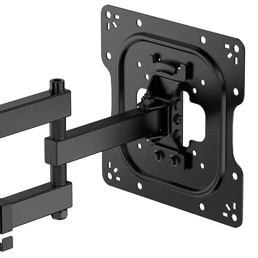 Кронштейн для телевізора AGN AGN43-222P з поворотом/два коліна/23`-43`/30 кг/max.VESA 200x200/Black - фото 3