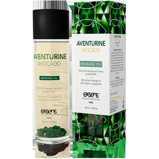 Массажное масло Exsens Aventurine Avocado (антистресс с авантюрином)