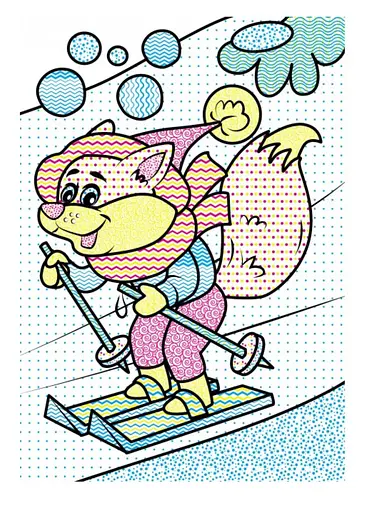 Водные раскраски. Лисенок в зимней сказке 9789669479860 - фото 3