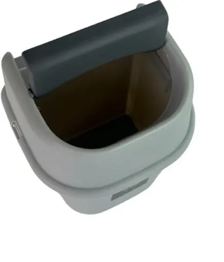 Контейнер для муcора Motek 22 л Серый (СPY-115)  - фото 3