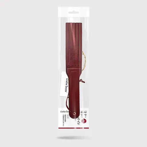 Шлепалка Liebe Seele Wine Red Spanking Paddle 34.5 см бордовый - фото 2