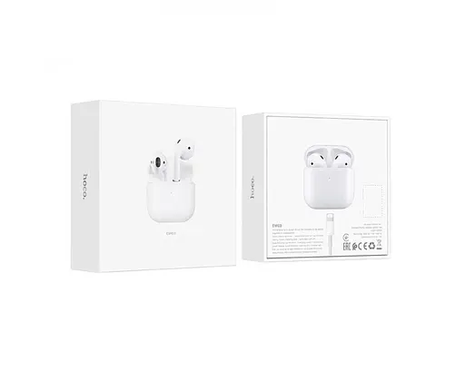 Беспроводные наушники Hoco EW03/ ES46 TWS белые - фото 4