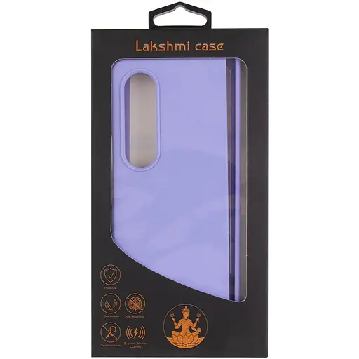 Чехол Foldables Silicone Cover Lakshmi AAA для Samsung Galaxy Z Fold4 Сиреневый / Dasheen - фото 4