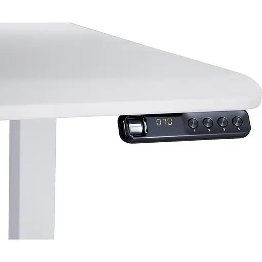 Геймерский стол Cougar Royal 120 Pure, стильниця 120 см, колир билий (Royal 120 PURE White) - фото 3