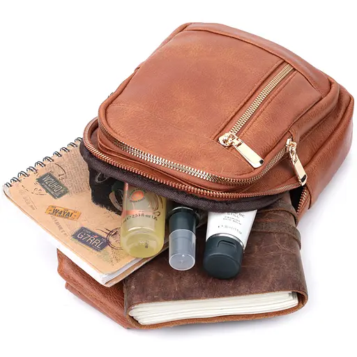 Слинг сумка для женщин Vintage из экокожи 18.5х29х8 см sum0026961 - фото 8