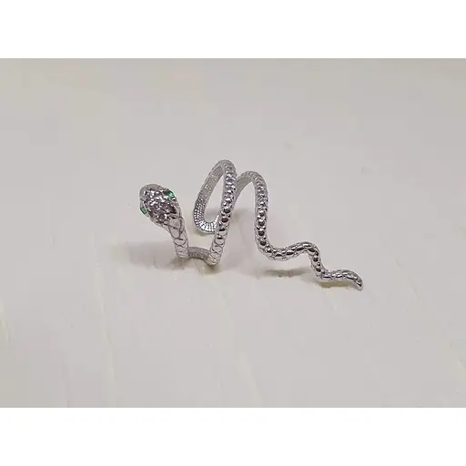 Серебряная серьга-каффа на хеликс. 3575.1С - фото 2