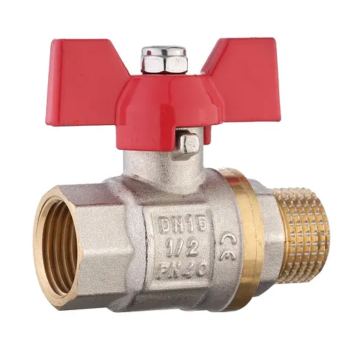 Кран кульовий прямий Solomon 1/2″ ЗВ КБ PN40 B1008 - фото 4