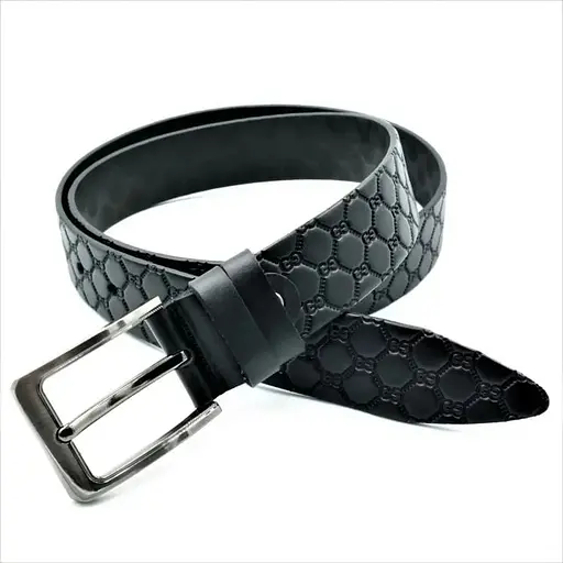 Ремінь шкіряний Le-Mon чоловічий 115-120х3,3 см acs0023734 - фото 1