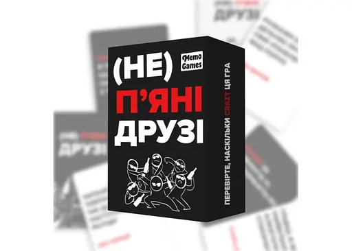 Настільна гра Memo Games (Не) п'яні друзі (укр.) (0030) - фото 6