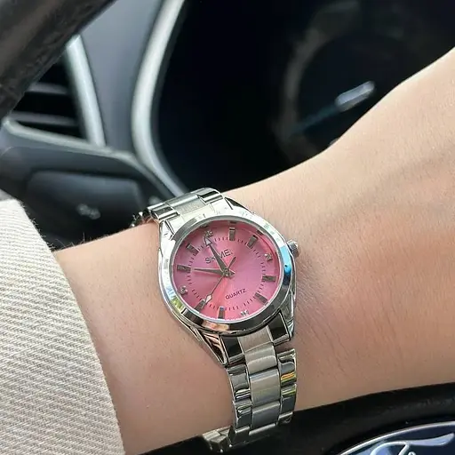 Наручний годинник жіночий 1620SIPK Silver-Pink Skmei acs0030674 - фото 4