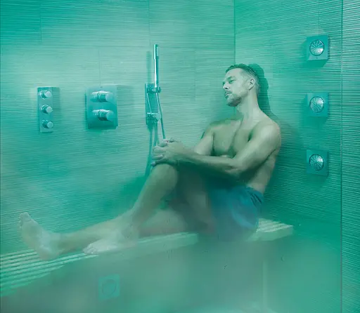 Держатель для ручного душа с подключением для душевого шланга Grohe Grohtherm F 27621000, Хром - фото 6