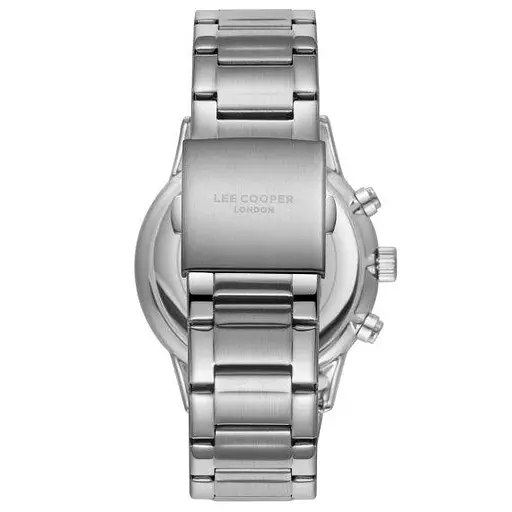 Чоловічий водостійкий наручний годинник Lee Cooper Plane (Сріблястий) - фото 3