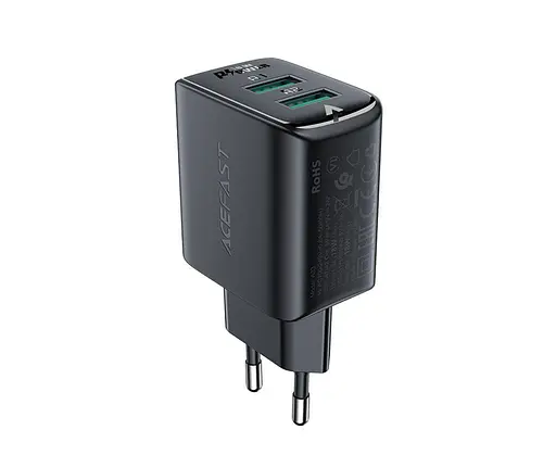 Зарядний пристрій Acefast A33 2 USB 3 A 18 W QC - фото 3