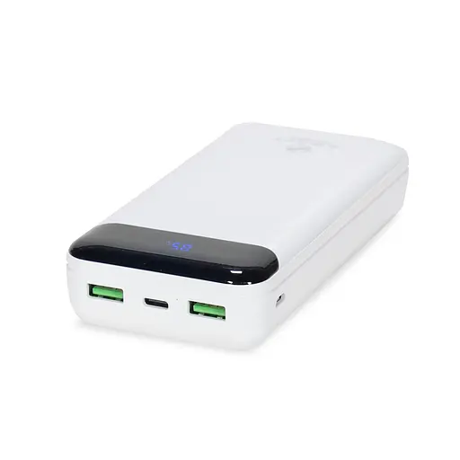 Повербанк 20000mAh Power Bank Kraft TPB-2020 White 22.5W QC3.0 (43-00049) - фото 5
