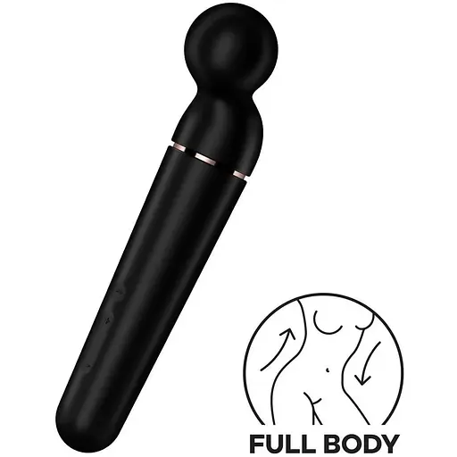Вибромассажер Satisfyer Planet Wand-er Black/RoseGold - фото 2
