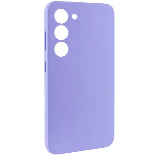 Чохол Lakshmi Silicone Cover Full Camera (AAA) для Samsung Galaxy S22 Бузковий / Dasheen - фото 2