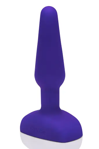 Анальна пробка B-Vibe Trio Plug 13.5 см (фіолетовий) - фото 2