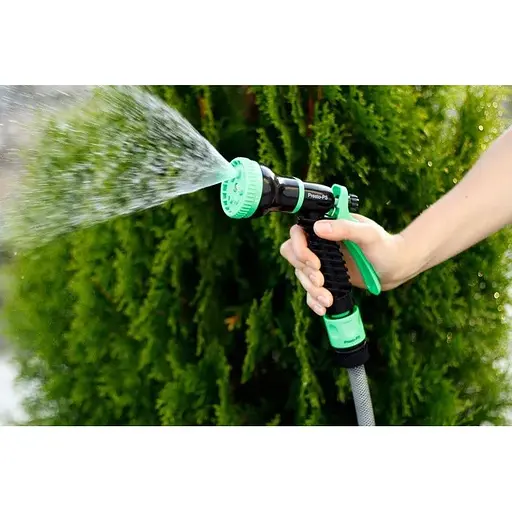 Пістолет для поливання пластиковий Presto-PS насадка на шланг (4448) - фото 4