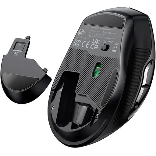 Миша Ugreen MU006 Ergonomic Black (15063) [128621] - фото 5