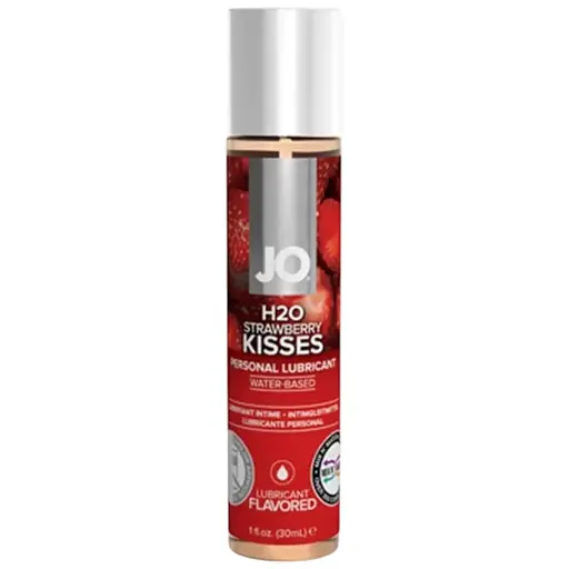 Лубрикант на водной основе System JO H2O Strawberry Kisses клубника 30 мл