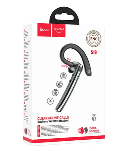 Беспроводная Bluetooth-гарнитура Hoco S19 - фото 4