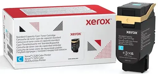 Тонер-картридж Xerox C320/C325 Cyan 1800 стор teh0015562 - фото 2