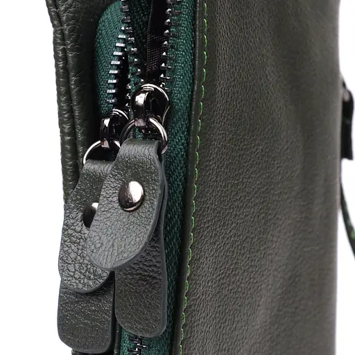 Кошелек для женщин с кистью из натуральной кожи ST Leather 20.5х10х3 см acs0029681 - фото 7