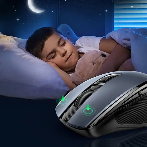 Мишка Ugreen MU006 Ergonomic Wireless Gray/Black (15063) - фото 10