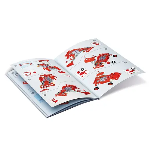 Інтерактивний конструктор 2 в 1 Лабораторія механіки Пожежний автомобіль - Clementoni 50245 - фото 5