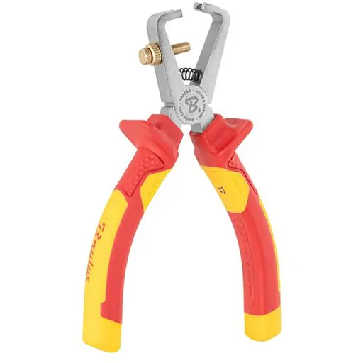 Плоскогубцы для зачистки проволоки Bradas ELECTRIC, 165 мм, 1 кВ VDE (DIY-PL1014/6) - фото 1