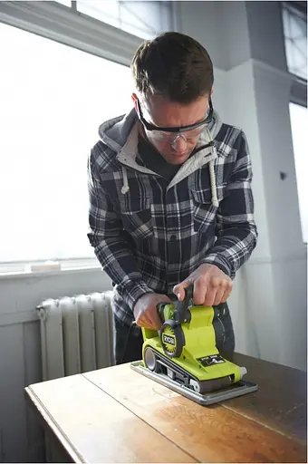 Шлифмашина ленточная Ryobi EBS800 800 Вт - фото 5