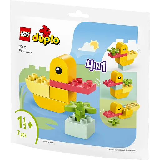 Конструктор LEGO DUPLO Моя перша качка 7 деталей (30673) - фото 2