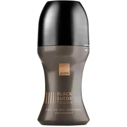 Дезодорант-антиперспірант Avon з кульковим аплікатором Black Suede Touch для нього - фото 1
