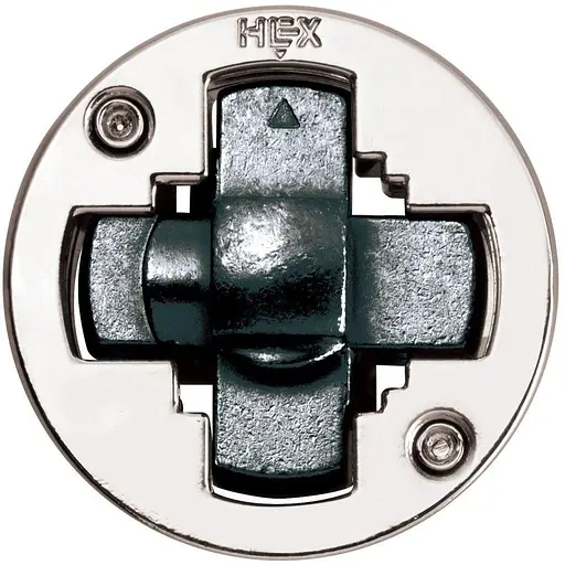 Головоломка из металла Huzzle Hex 3 звезды 515045