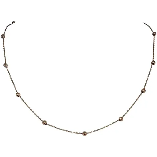 Золоте кольє Ювелірне виробництво А. Долина Кульки. 200008