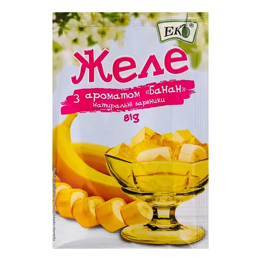 Желе Еко Банана 81 г