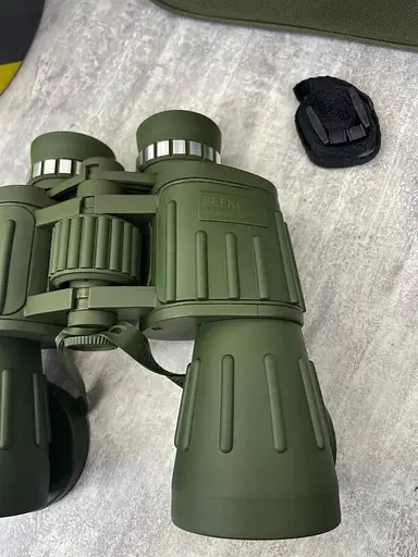 Тактический десятикратный бинокль Seeker Army 10x50WA (Оливковый) - фото 4