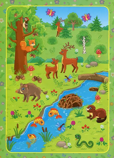 Повтори картинку. Ліс - фото 2