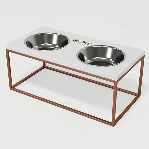 Hollky Base XL20 — миски на подставке для больших собак (2 × 1,8 л) - фото 2