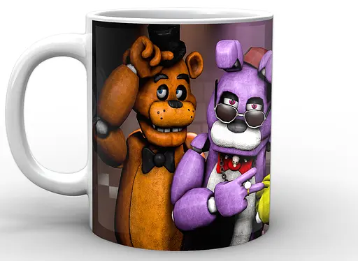 Кружка GeekLand Five Nights At Freddys П'ять ночей з Фредді постер FN.02.053 - фото 2