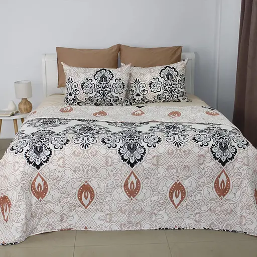 Покривало ТЕП Elegante Cotton Turkish 220 x 240 см 2 наволочки 50 х 70 см (4-04578_32779) - фото 1
