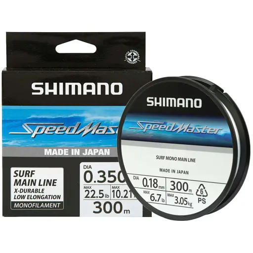 Волосінь Shimano Speed мaster Surf Mono 1200 м 0.18 мм 3.05 кг