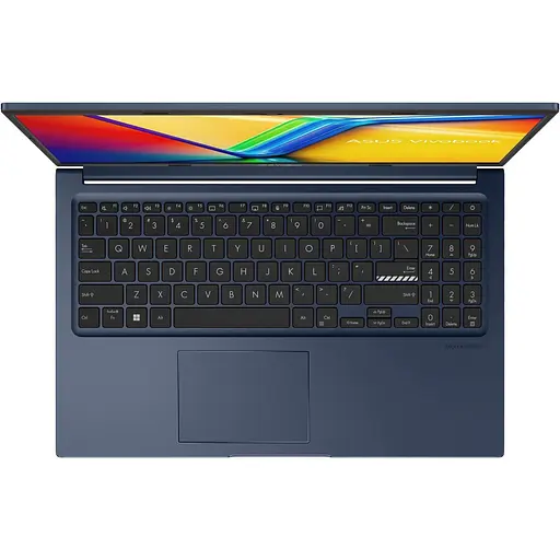 Ноутбук ASUS 15.6 Vivobook 15 X1504VA-BQ3834WS FHD IPS/Intel 5 120U/16GB/512SSD/UMA/W11/Blue (90NB13Y1-M01DA0) - фото 4