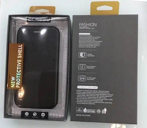 Кожаный чехол-книга Classy для Xiaomi Redmi 5 Plus / Redmi Note 5 (SC) Черный - фото 2