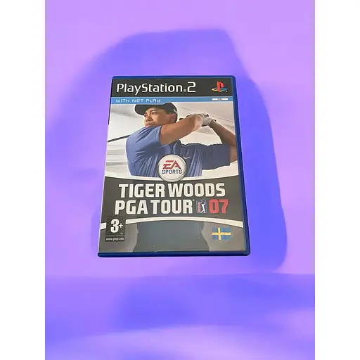 Диск с игрой на PlayStation 2 лицензия Tiger Woods PGA Tour 07