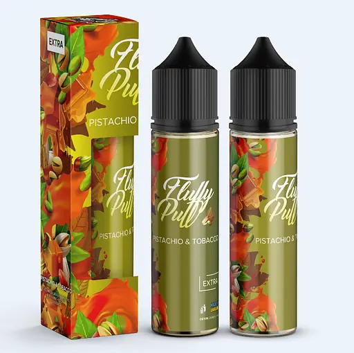 Набор компонентов для самозамеса солевой заправки Fluffy Puff 60 мл Фисташка Табак 0-50 мг (17675)