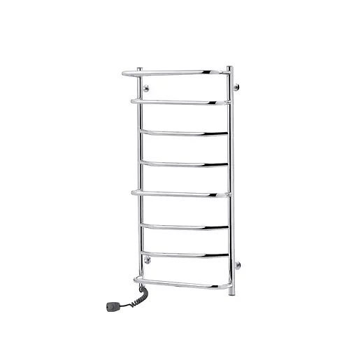 Рушникосушарка електрична Kroner Лотос ДЛ02EL 900x500/8 EL CV019200, Хром, Ліве - фото 1