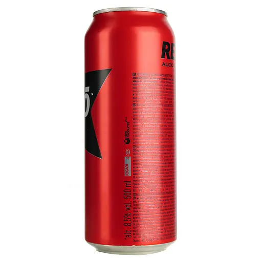 Напиток энергетический Revo Вишня, 8,5%, ж/б, 0,5 л (470926) - фото 2