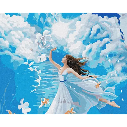 Картина по номерам Хвиля ніжності Anna Steshenko Brushme 40x50 см різнокольорова 000276561