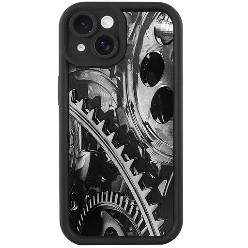 Чохол Epik TPU Prestige для Apple iPhone 15, 6.1 Gears - фото 1